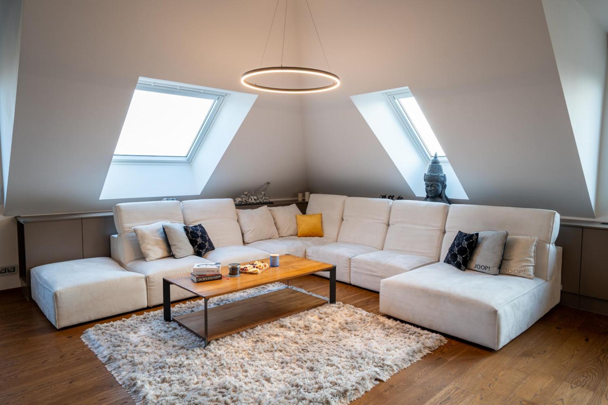 Luxury Rooftop Appartment With Fantastic Views Prága Kültér fotó